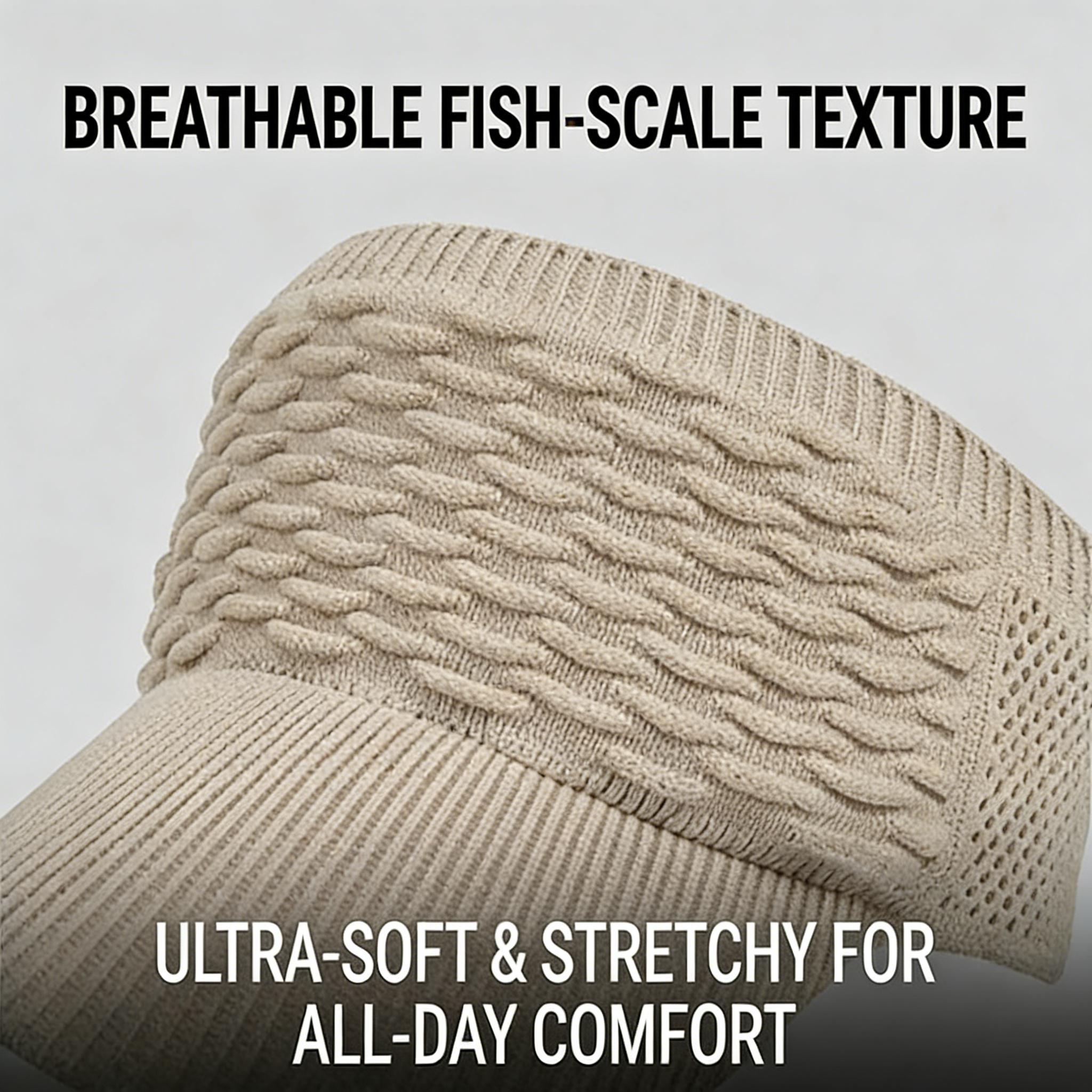 Women's 4-Piece Outdoor Sports Hat Set – Baseball Cap & Open Top Sun Visor – Full Coverage UV Sun Protection – Lightweight for Hiking Cycling Daily Outings – Summer Essential