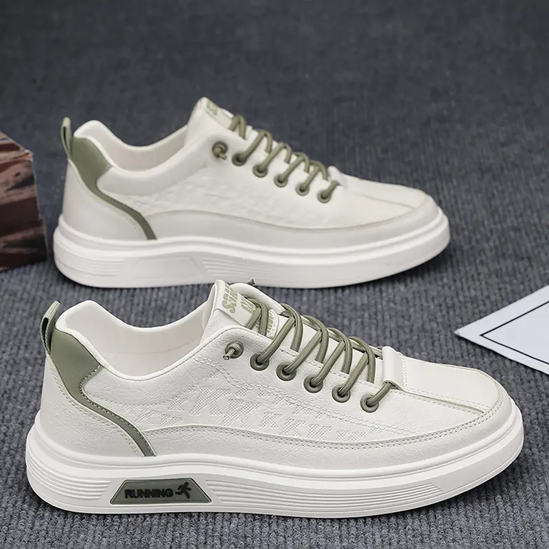 Men's Casual Nonslip Trainers Lace Up Sneakers, Fashionable Comfortable Non-slip Sneakers for Outdoor Walking, Hiking, Jogging, All-match Commuter Shoes for Daily Wear
