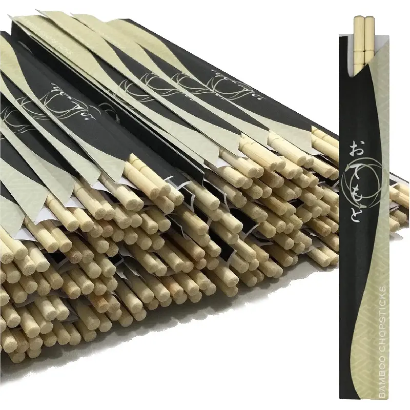 200 Round Separated Disposable Chopsticks| Best for Sushi| Bamboo Wooden Chinese Chop sticks - Bamboo Chopstick Bulk - Disposable Utensils Premium Quality - (100 Pairs) : Home & Kitchen