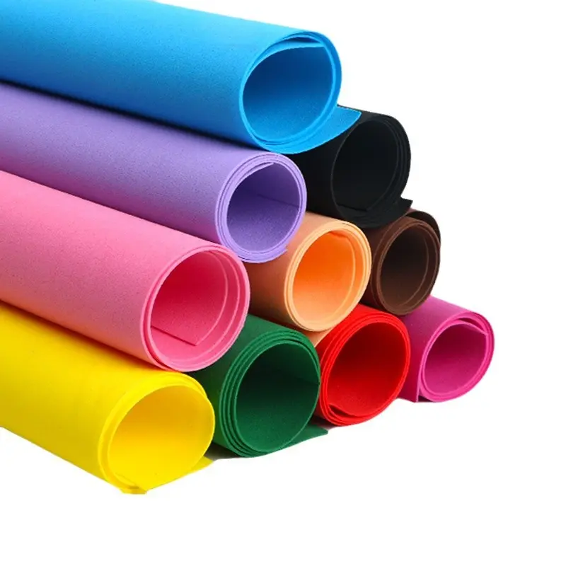 Colorful large sheets of thickened EVA foam paper, DIY craft materials, kindergarten wall stickers, decorative roses
