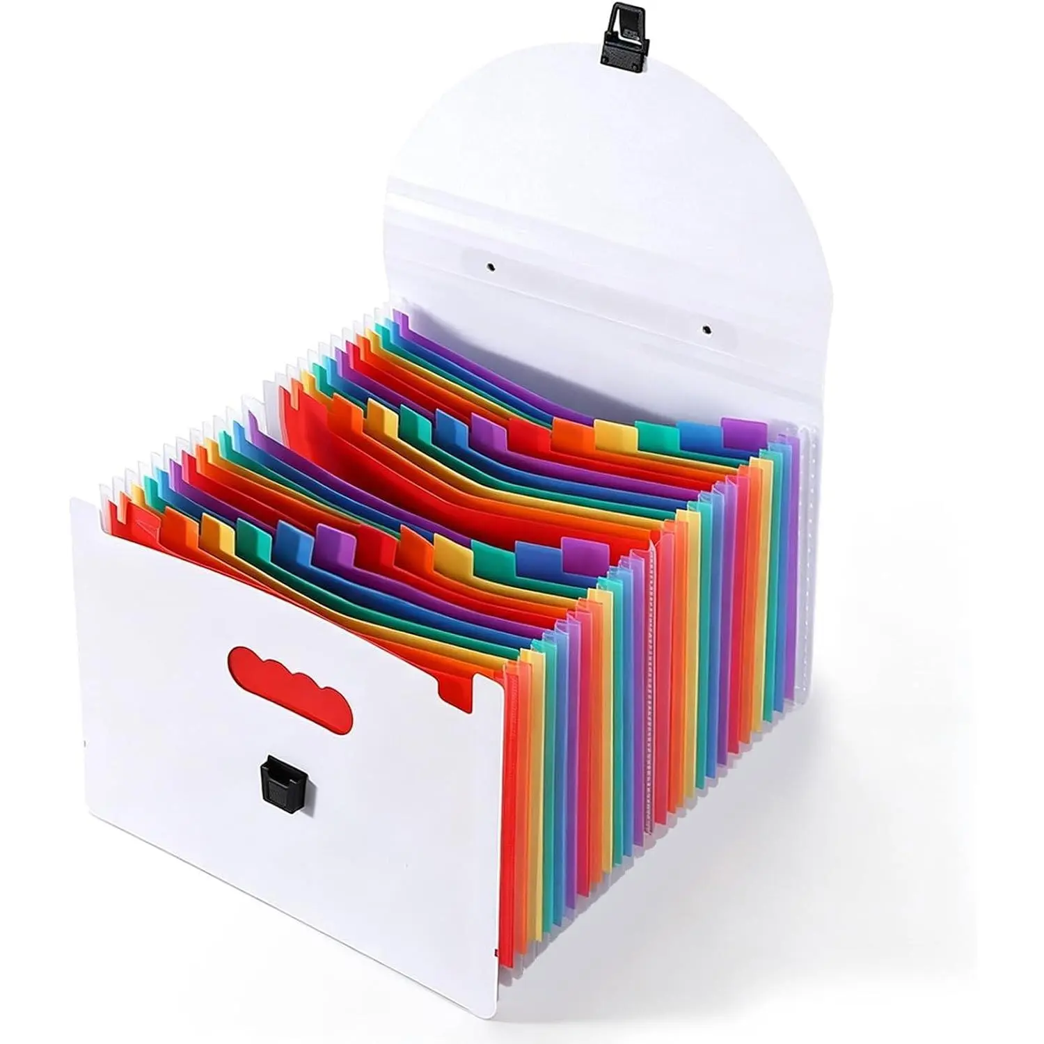 A4 Accordion File Folder with Handle