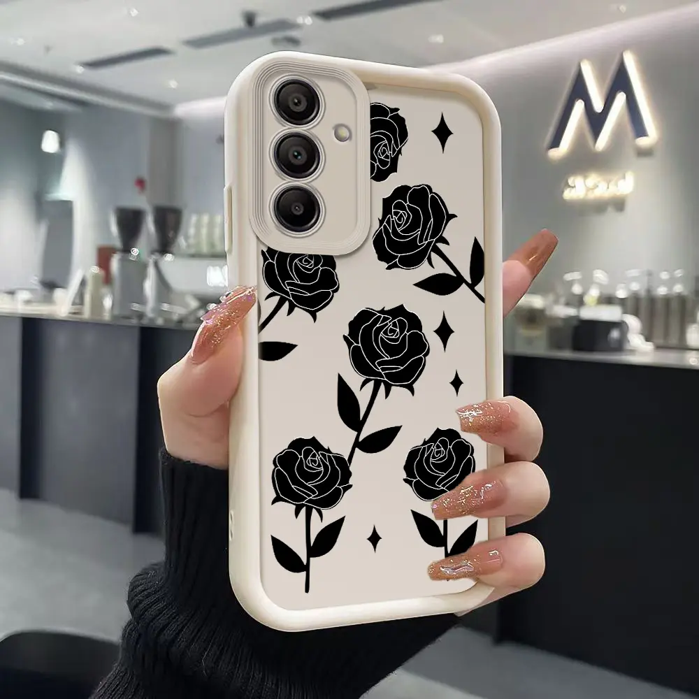 Samsung Galaxy A & S Series Smartphone Case, Shock-Resistant Soft TPU Casing, Fashionable Printed Cellphone Protection Accessories, Compatible with All Models