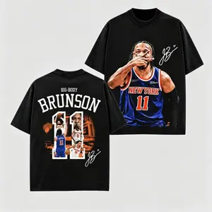 [100% Cotton] Jalen Brunson 11 Shirt Premium Cotton, Brunson Burner Shirt, Captain Clutch Fans, Knicks Nation Fans, The Orange & Blue Fans, Wonder Boy Shirt, Basketball Hoodie, Game Day Fit.,music