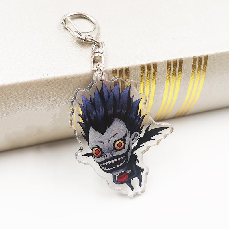New Japanese Animation Simulation Boutique Feather Death Notebook DEATHNOTE Yagami Moon Ryuk Pendant Children's Surprise Toys