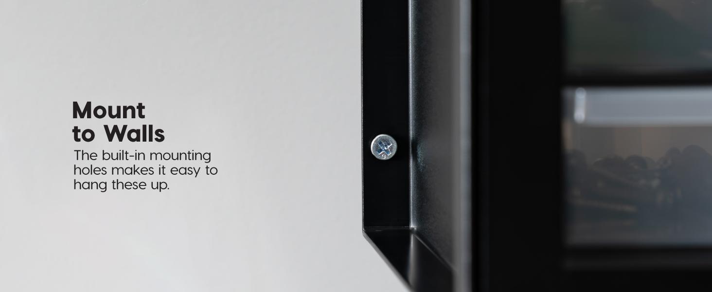 Screw Tool Organizer Small Parts Cabinet, 44-Drawer, Electronics Hardware Nuts and Bolts Plastic Storage Drawers Garage Storage, Stackable Bead Craft Organizer Building Bricks Sorter, Black