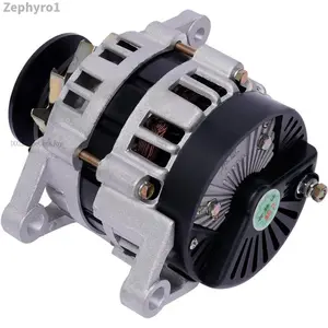 2000W Brushless Permanent Magnet Generator, Low RPM AC/DC Dual Use Alternator with Pure Coil, for Charging and Lighting Agricultural Vehicles Such As Tricycles, Tractors Aluminum Shell AgricultureZephyroDD22HomeCookJoy