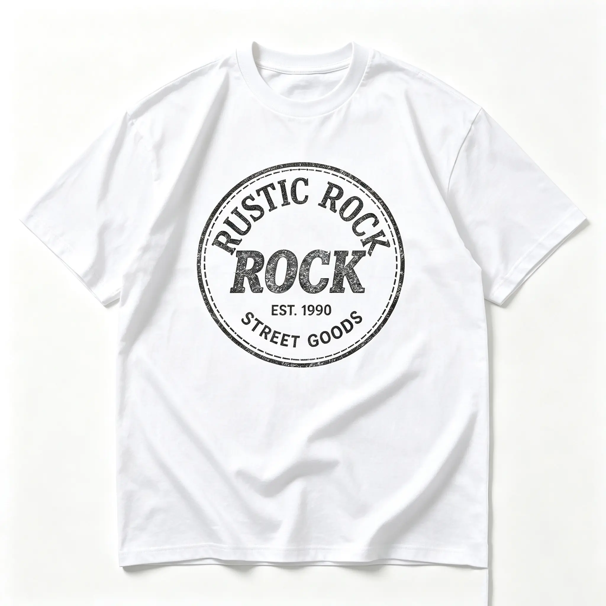 Men's T-Shirt - Regular Fit Crew Neck Top, Soft Breathable Fabric for Everyday Outfits Menswear Streetwear