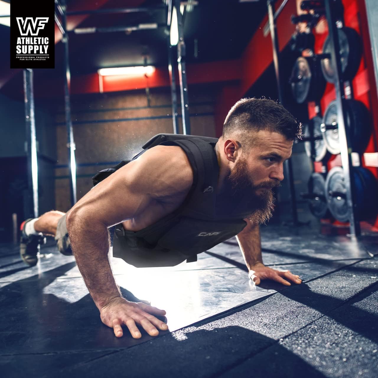 50 Lbs Adjustable Weighted Vest Suitable for Strength Training, Sports and Running, Body Weight Vest Suitable for Men and Women, Weighted Jacket with Removable Weight, Normal Length