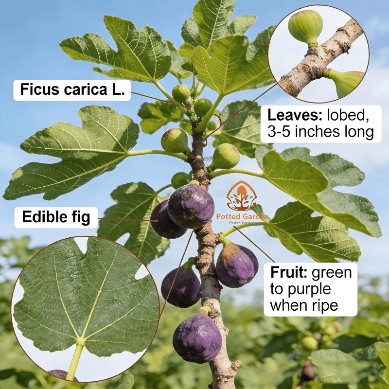 Fig tree seedlings, easy to pick, low cost, sweet fruit, first choice for beginners when on the ground or in pots