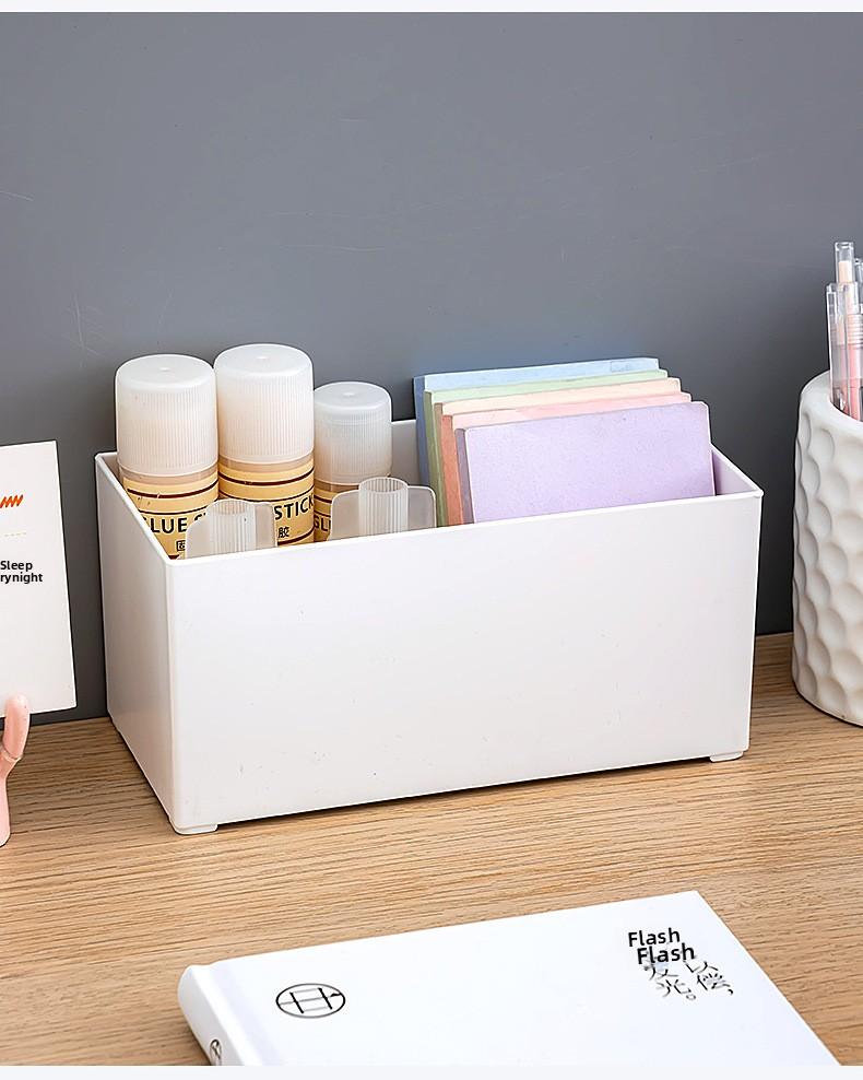 Clario "Crystal Grid" Modular Drawer Organizer Set — Clear PET Storage Bins for Home Reset and Vanity Organization. These Stackable Plastic Dividers are Perfect for Kitchen, Office and Bathroom Cabinets. Pinterest Style Closet Sorter