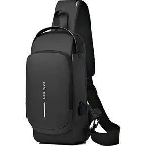 Sling Bag for Men | Anti-theft Crossbody Bag - Crossbody Shoulder Chest Bag | Anti-TheftGift.