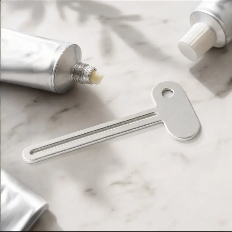 Stainless Steel Tube Squeezer  For Toothpaste, Hair Dye, Ointment - Hand Cream