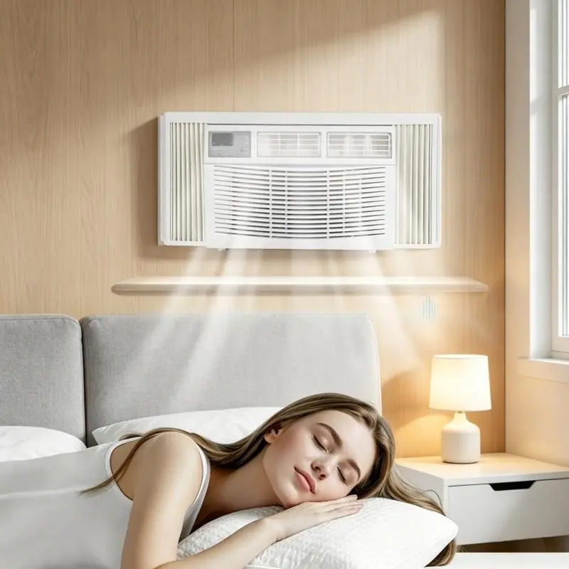 Smart 6000/8000/10000/12000BTU Window Air Conditioner with WiFi, Energy Saving Window AC Unit with Remote & App Control & Timer Function & Easy Install Kit, for Rooms up to 350 Sq.Ft,White summervibes Wifi Aircon Cooler