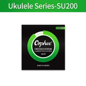 Orphee  Ukulele Strings, Carbon Nylon Strings (26-30), High-Quality Musical Accessories, Durable & Long-Lasting Performance Su200s Series
