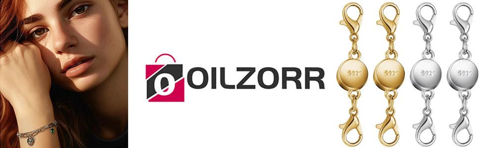 925 Silver and Gold Magnetic Necklace Clasps, Round Necklace Clasp Closures for Jewelry Making,Magnetic Necklace Clasps and Extenders,for Bracelet Necklace and Accessories (6pcs Silver)