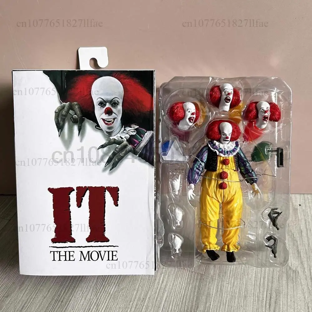 Figure Joker Stephen King Clown Pennywise Action Figure Model Toys Horror Doll Desk Ornament Christmas Gift For Friends