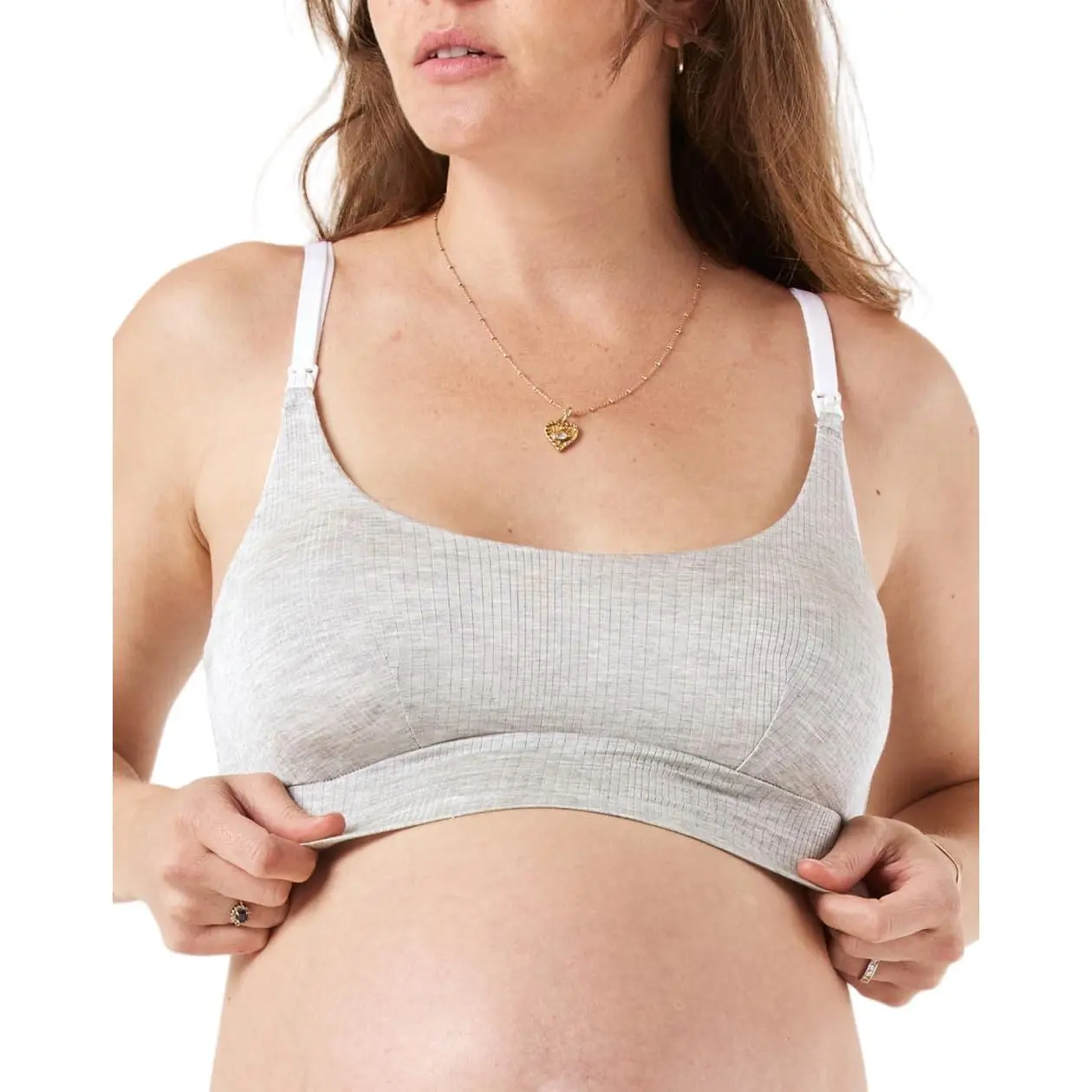 Everything Bra -   Bras for , Soft Stretchy Maternity Sleep Bra with Clip Down Access