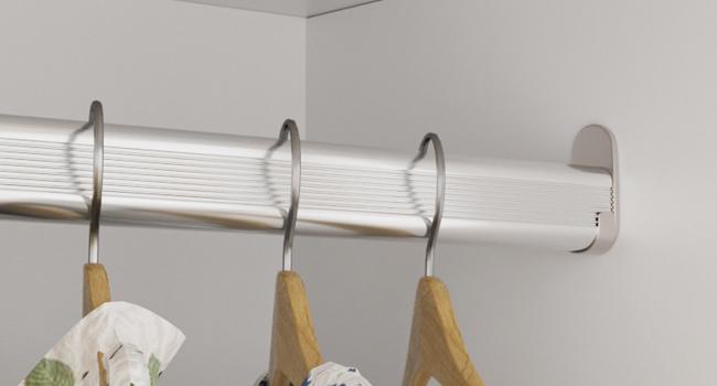 VOWNER Armoire Wardrobe Closet with Drawers and Mirror, 71" Clothing Storage Cabinet with Hanging Rod, 2 Doors Wooden Wardrobe Cabinet for Bedroom, Large Capacity Storage