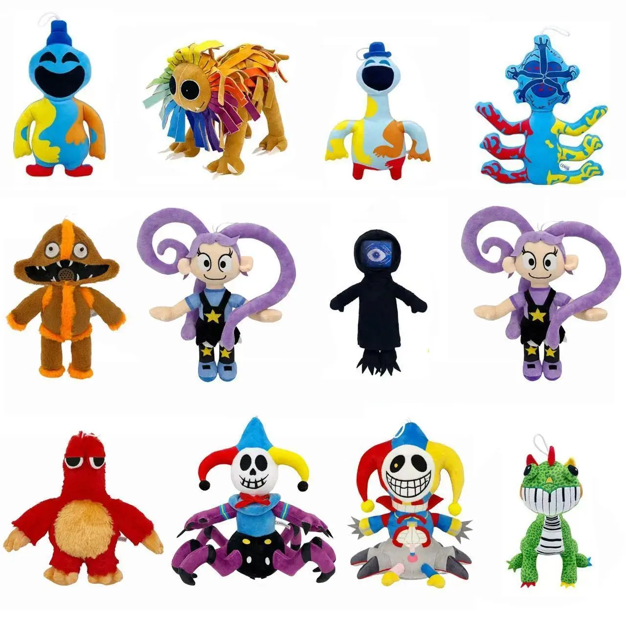 Hot Game Plush Toys Lily Chum Chompkins Soft Stuff Doll Wrongside Outimals Prototype Horror Monster Plushie For BIrthday Gift
