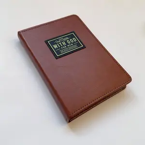 One Minute with God Prayer Book for Women and Men, 365 Daily Prayers, Leather Cover, Spiritual Journal, Essential Devotional Guide