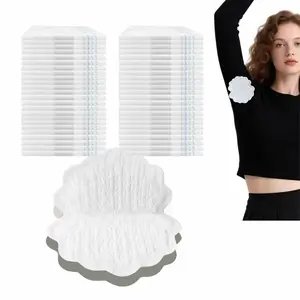 Armpit Sweat Pads 60 Pcs Armpit Pads for Women Disposable Underarm Sweat Pads Individually Packaged underarm Pads for Under Arms White