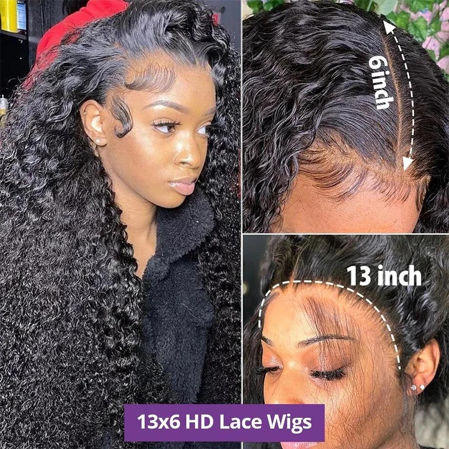 Bling Hair Glueless Wig Human Hair Deep Wave 6x4 5x5 Pre Cut Lace Wig Human Hair Ready To Wear Lace Closure Wigs for Women 13x4 13x6 Transparent Lace Front Wig #TikTokShopFallDealsForYou #TikTokShopHolidayHaul