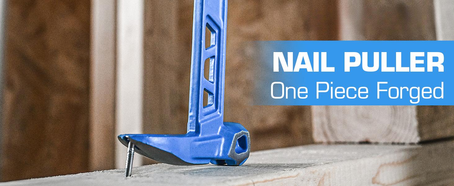 10" Double Ended Nail Puller Cats Paw Pry Bar Construction (0691)  HARD EDGEHARD EDGE