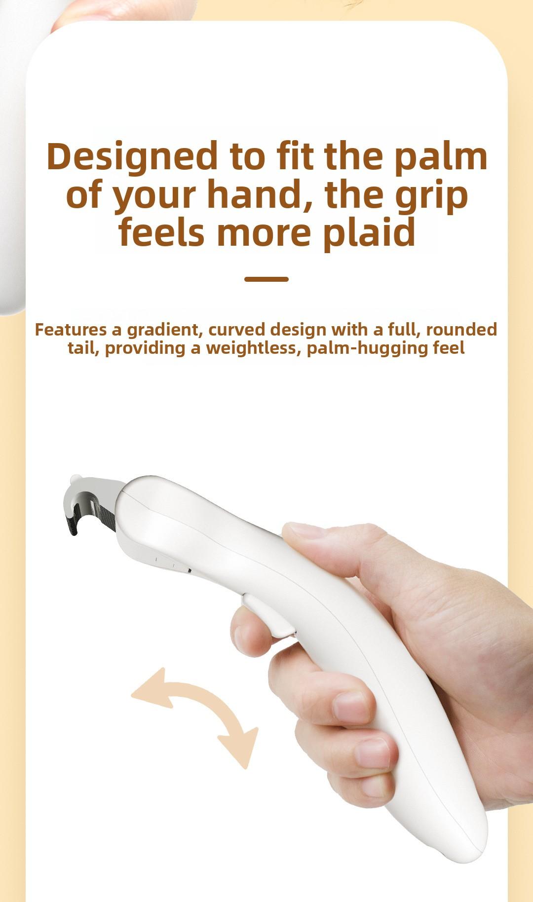 Self-Cleaning Pet Comb, One-Click Deshedding Brush for Cats & Dogs, Dematting Grooming Tool