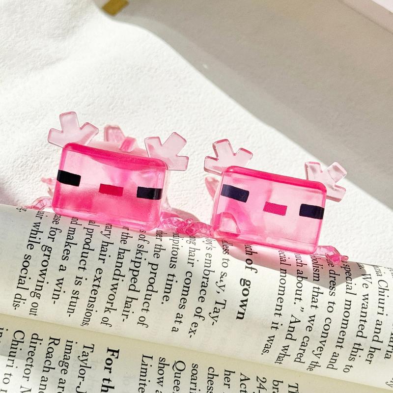 Axolotl animal-shaped squishy toy, a popular internet trend, a stress-relieving gift and gadget.