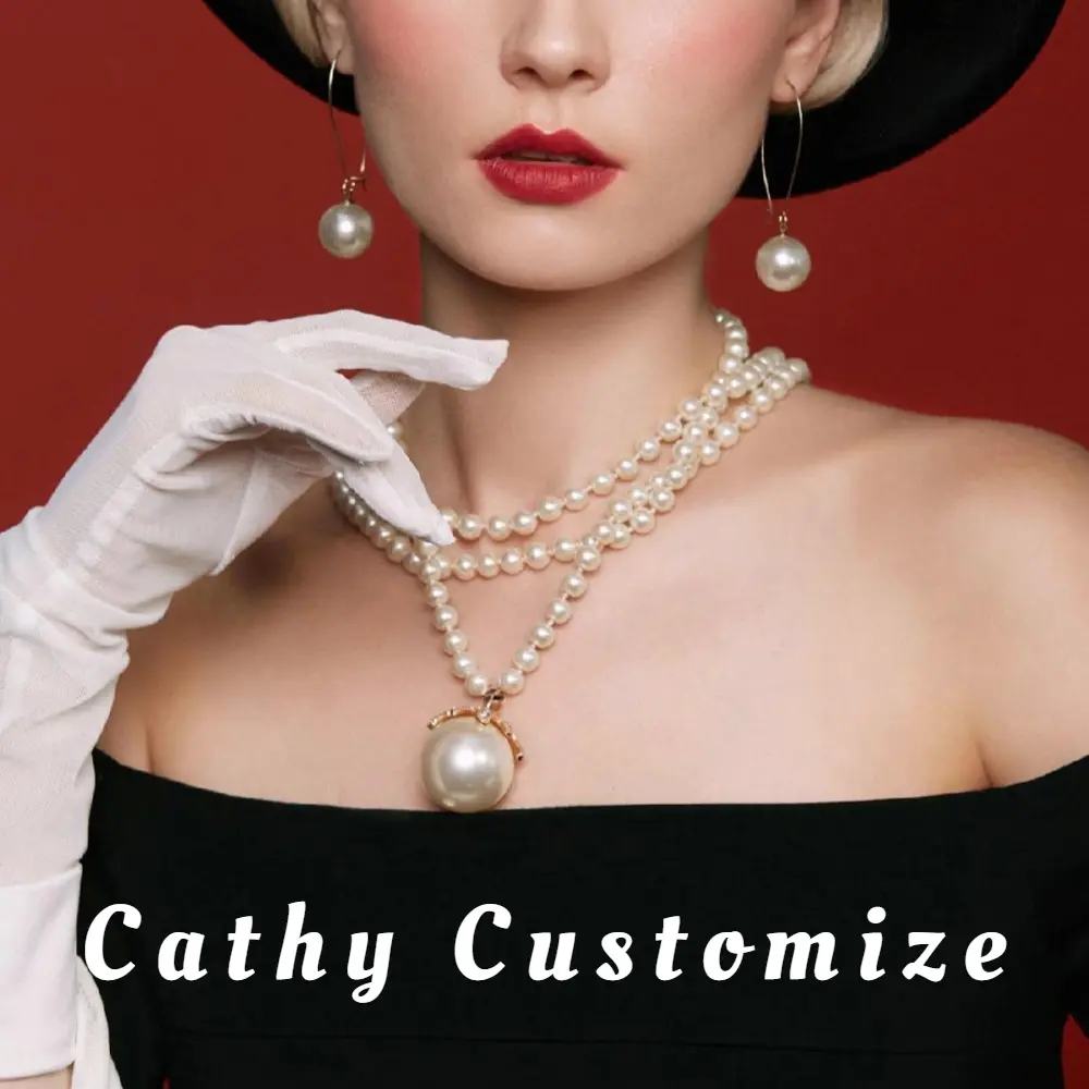 Real Pearl Jewelry Customize on Live Cathy Design