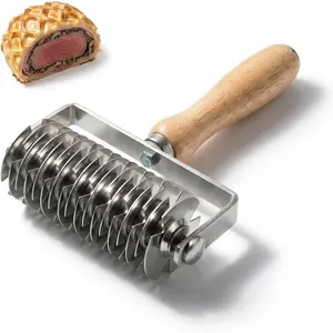 Pastry Cutter, Stainless Steel Pastry Lattice Roller Cutter for Pie, Pizza & Dough Cutter Tool for Pastry Crust and Baking