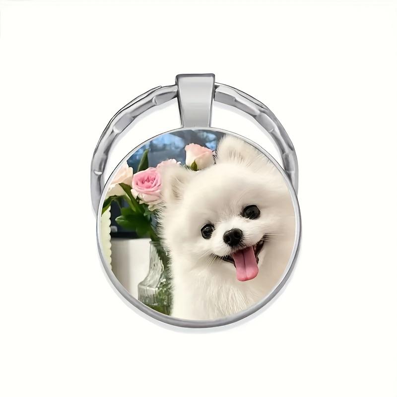 Personalized Photo Keychain - Custom Picture Key Ring with Your Own Photo/Design - Birthday, Christmas, Valentine's Gift for Him/Her - Durable Metallic Loop - Upload Any Image - Ideal for Pets, Couples, Business Branding - Customizable Keychain Keepsake,