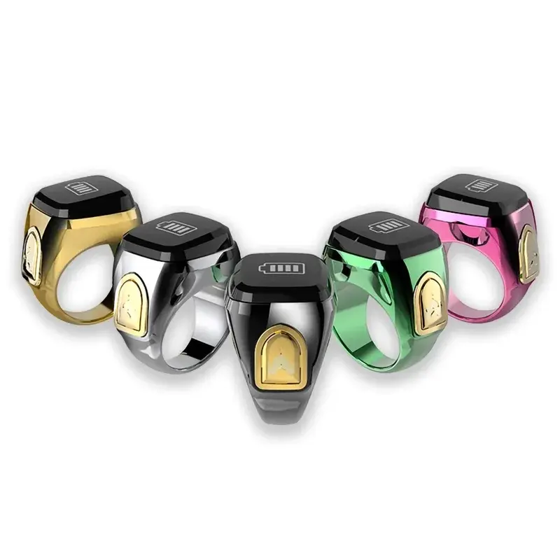Muslim Smart Ring Tally Tasbeeh Counter Reminder Bluetooth Speaker Smart Prayer Time Reminder Smart Tasbih Zikr Rin counters
