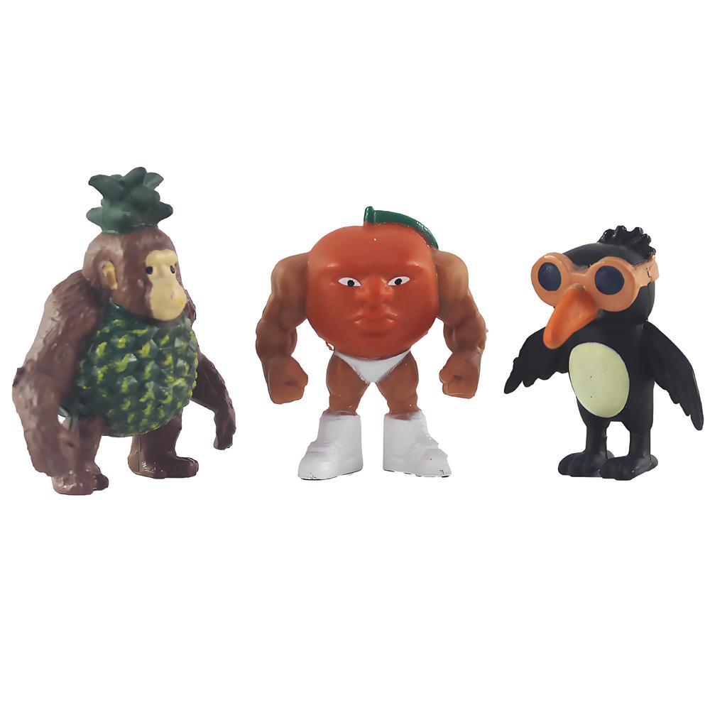 24pcs/set Italian Brainrot Tung Tung Sahur Shark Tralalero Tralala Action Figures Bombardiro Crocodilo Shimpanzini Bananini Toy