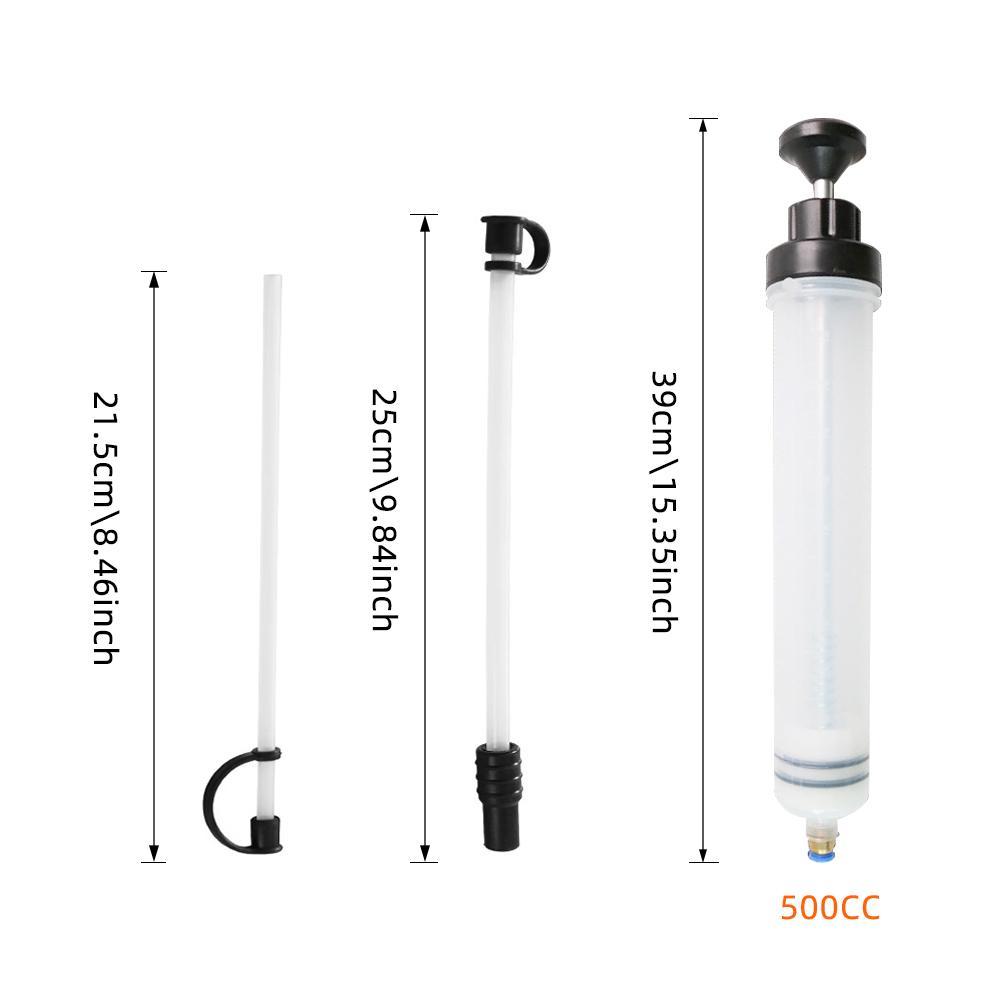 500 cc Oil Fluid Extractor, Automotive Fuel Extraction Pump, Quick-Absorption Manual Oil Extractor Pump, Car Repair Tool #TOP PICKS