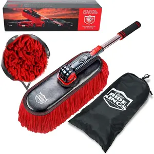 Duster Exterior Scratch Free,Soft  Brush Kit for ,SUV,RV and ,Wax  Hair,Dusters with Extendable Handle,Duster for Cleaning,Dust Pollen Removing,No Lint
