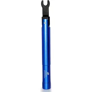 1 count SMA Torque Wrench for RF Connector 8 in.lbs (0.9 N.m) Opening 8mm (5/16") for SMA 3.5mm/2.92mm Adapter Convertor Portable Spanner for Professionals Industry Blue
