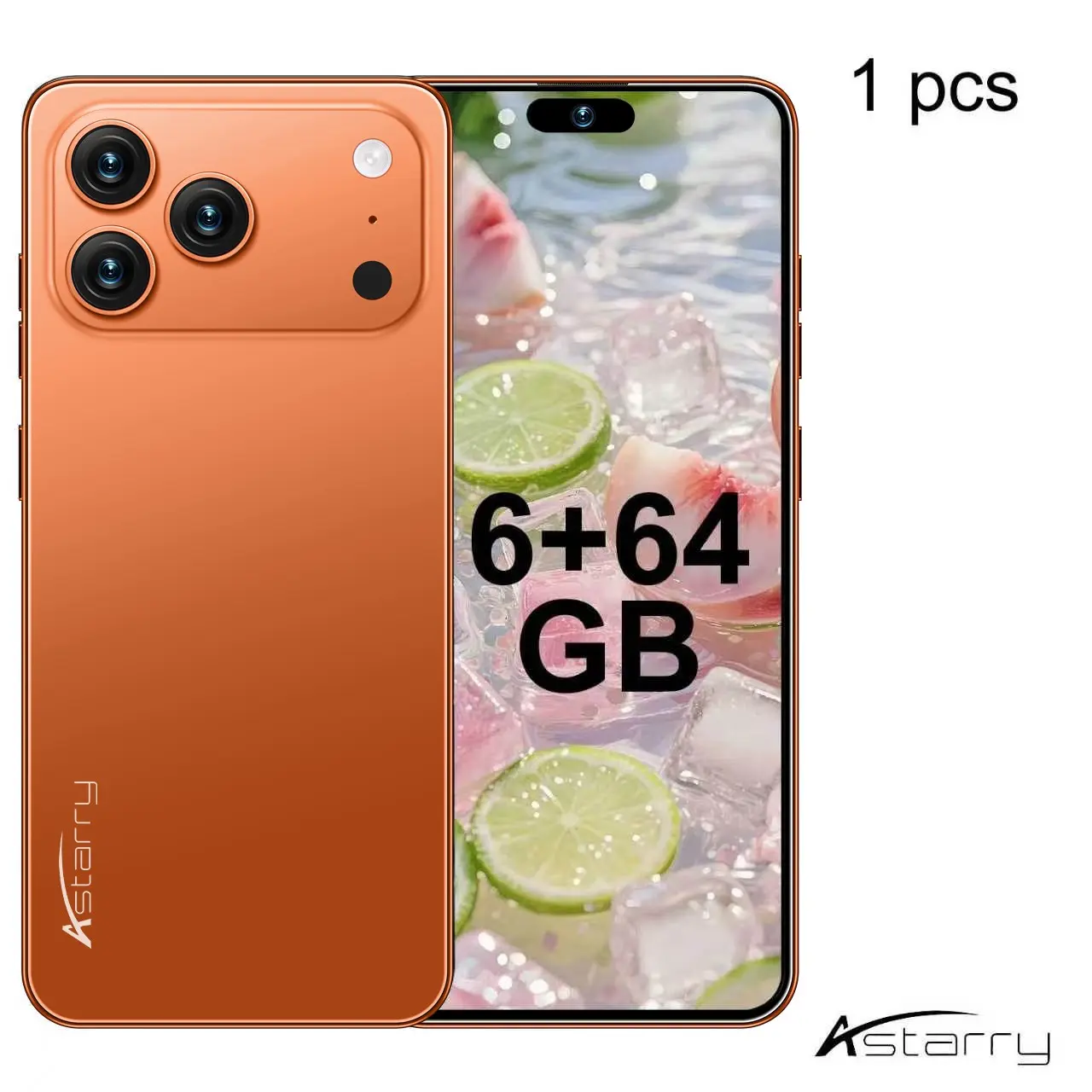 Astarry-17 Promax 6+64GB Smartphone, 6.93-Inch Dual Sim, 16+20mp Camera, 5000mah Battery, Octa-Core Cpu, 4g Network, Great Gift Choice