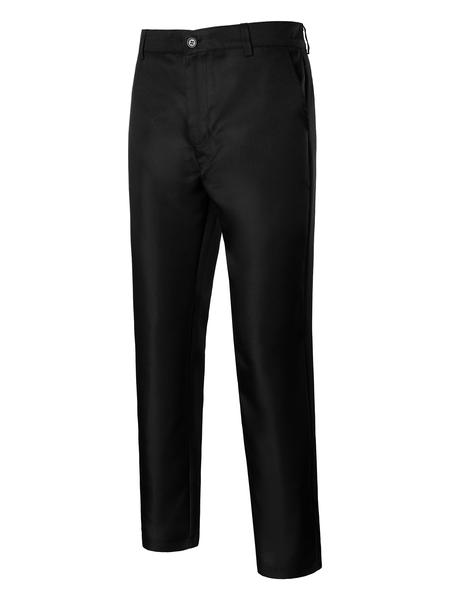 Two-Piece Set Men's Solid Button Front Suit Vest & Pocket Pants Suit Set, Chain Decor V Neck Top & Trousers, Men's Formal Outfits for Work Office Business Two-Piece Set Men's Solid Button Front Suit Vest & Pocket Pants Suit Set, Chain Decor V Neck Top & Trousers, Men's Formal Outfits for Work Office Business