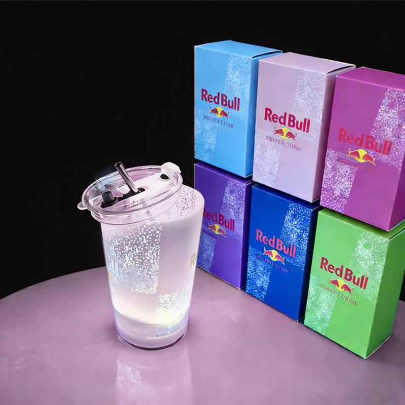Creative Bar Party Luminous Red Bull 14oz LED Cup Customizable Color Option Free Straw Lid Included Premium Cup with Exclusive Perks WB Blue Creative Bar Party Luminous Red Bull 14oz LED Cup Customizable Color Option Free Straw Lid Included Premium Cup with Exclusive Perks WB Blue