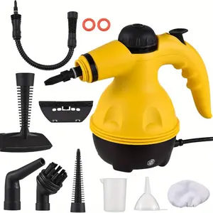 Portable Handheld Steam Cleaner for Multi-surface Cleaning – High Temperature Pressurized Steam Mop for Kitchen, Bathroom, Sofa, Car & Windows, Chemical-free Deep Cleaning, Lightweight Compact Design, Fast Heating, Versatile Household Cleaning Supply