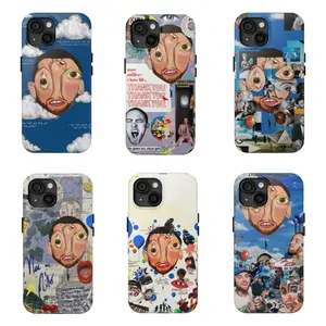 Mac Miller Abstract Collage Magnetic Wireless Charging Smartphone Case - Shockproof Cellphone Casing & Accessory, Compatible with iPhone 11-17 Pro Max, Samsung S21-S25, Ideal Gift for Music Fans