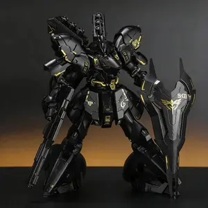 2026 hot item 1/144 RG Sazabi Black Gold Version Mecha Model Kit Assembly Toy Action Figures With Water Slide Decals & Effect Parts Boy Gifts