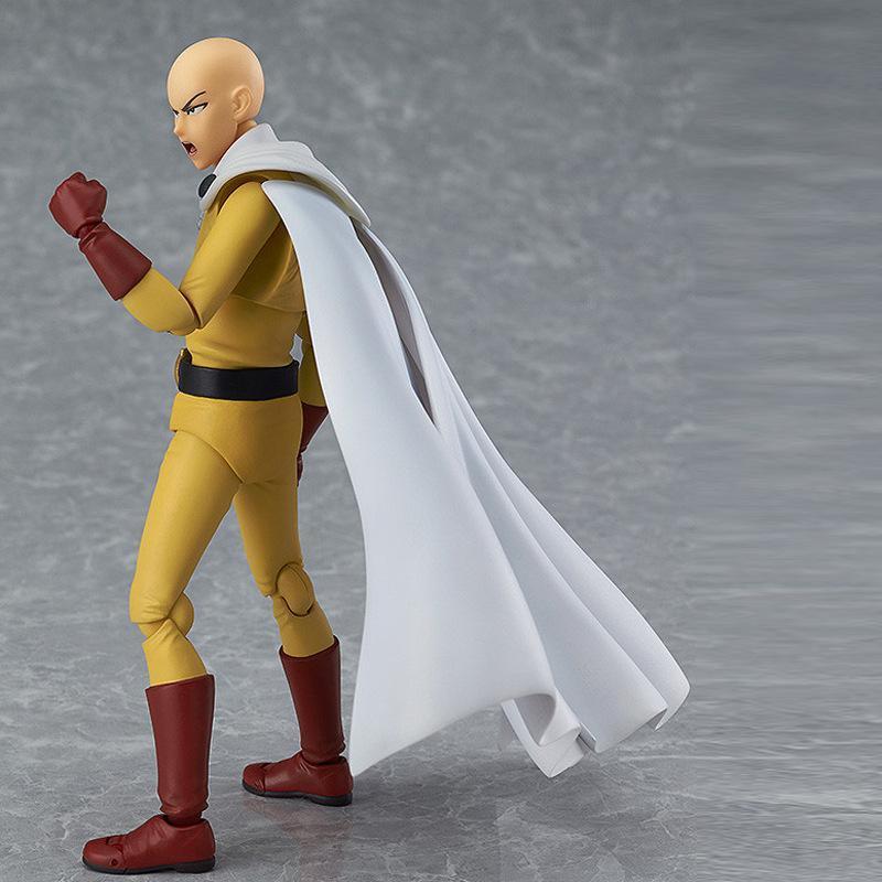 Anime Saitama One Punch Man Figma 310 PVC Action Figure Collectible Model Toys About 14 CM