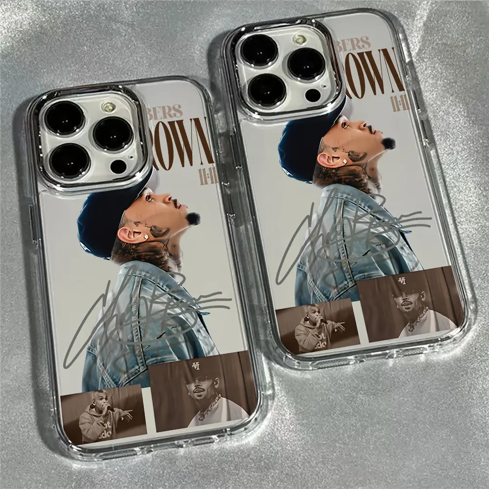 Phone Case - Stylish Phone Case Featuring The Popular Vocalist C-Chris, Compatible with Various for Iphone Including 17, 16E, 16, 15, 14, 13, 12, 11 Pro Max, Air, X, XR, XSMAX, 8, And 7 Plus