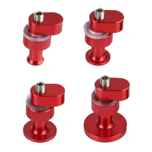 4pcs Car dent repair tool puller leveling aluminum alloy round gasket puller accessories hail pit dent small pit repair reuse