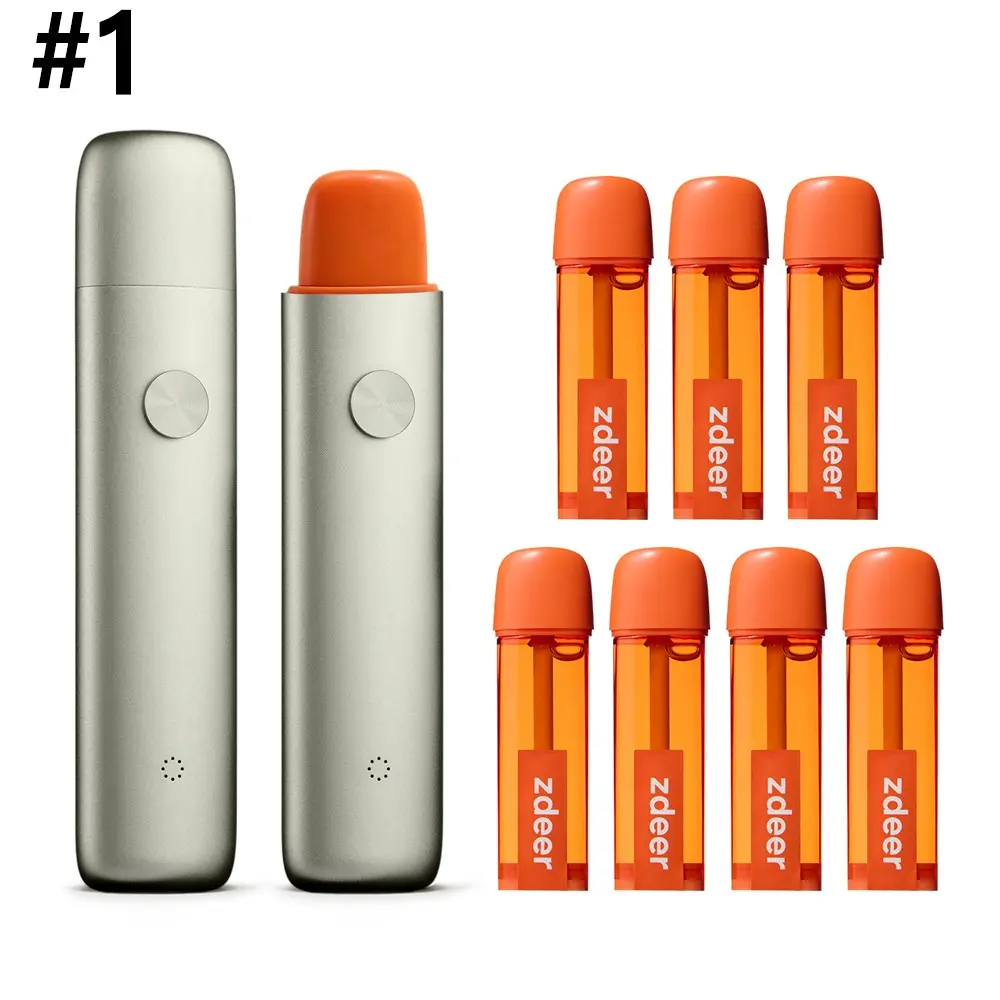 ZDEER PW13 Cool Breath Spray, Probiotic Fresh Mouth Spray for Bad Breath & Dry Mouth, Rechargeable Micro-Mist Oral Spray with 7 Flavor Cartridges, Alcohol-Free, On-the-Go Use