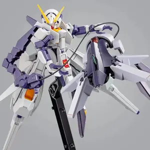 Woodwatt Model Building Mecha Figure DIY Brick Set, Building Block Model, 1/144 Scale, Transformable, with Weapons, Water Decals, Stand, Creative Toy for Boys