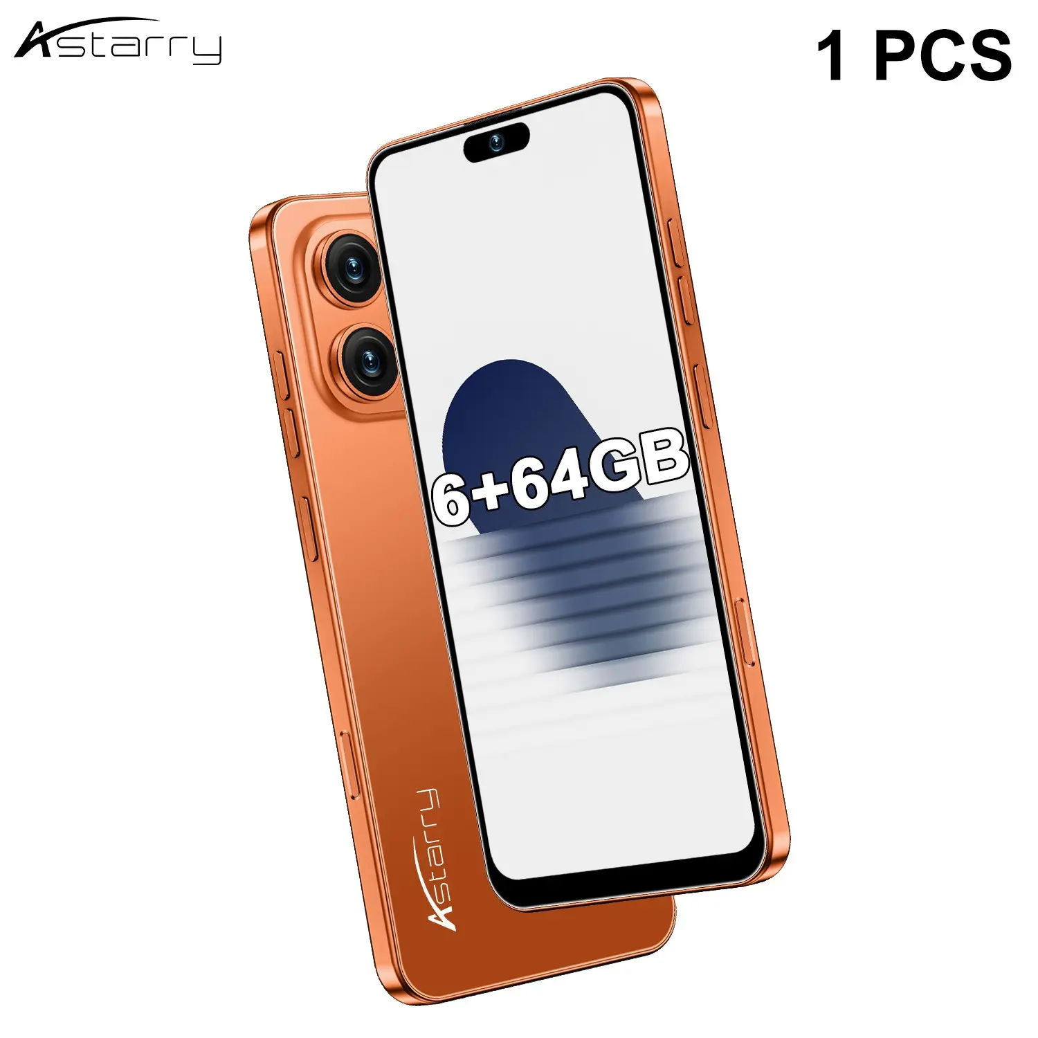 Astarry 4g Network 17 Pro Max, 6+64GB RAM, 6.93 Inch Screen, Dual Sim, Android 12.0, Face & Fingerprint Unlock, 5000mah Battery