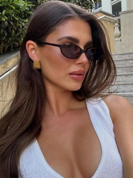 Vintage Cat Eye Frame Sunglasses, Trendy Casual Tinted Lens Sunglasses for Women, Fashion Accessories for Everyday Use and Outdoor Activities, Modern Trendy Sunglasses